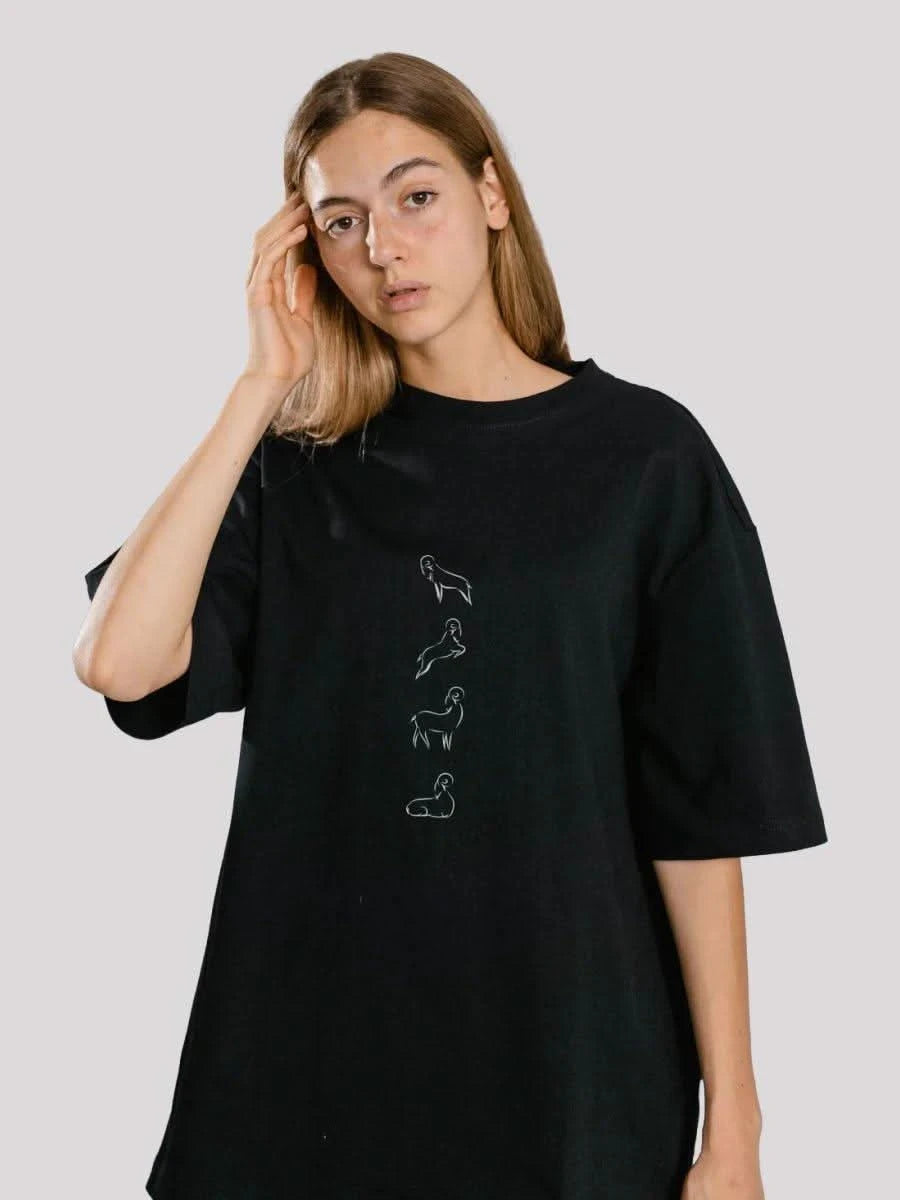 Aries Unisex Oversize T-Shirt